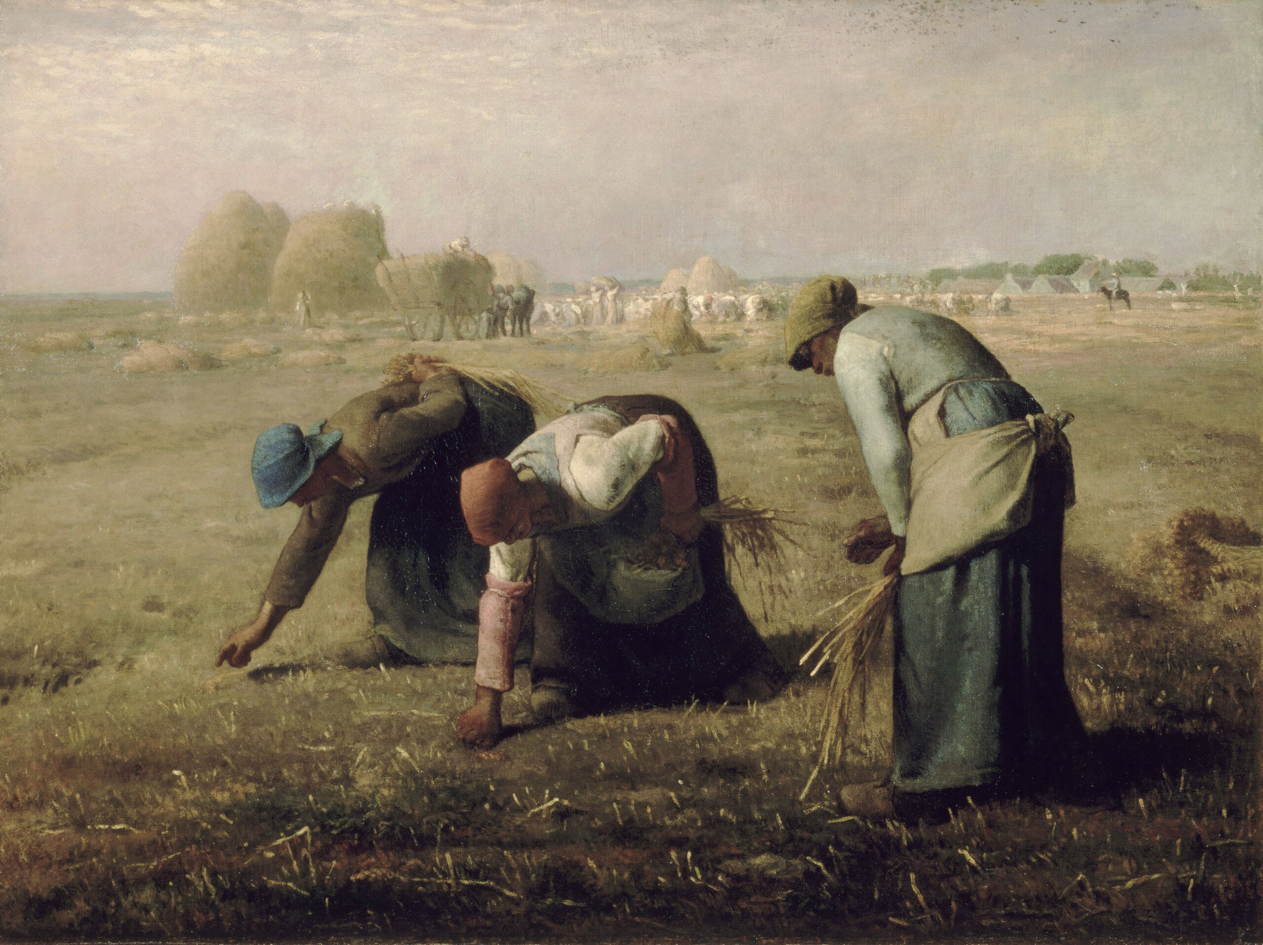jean françois millet gleaners google art project 2